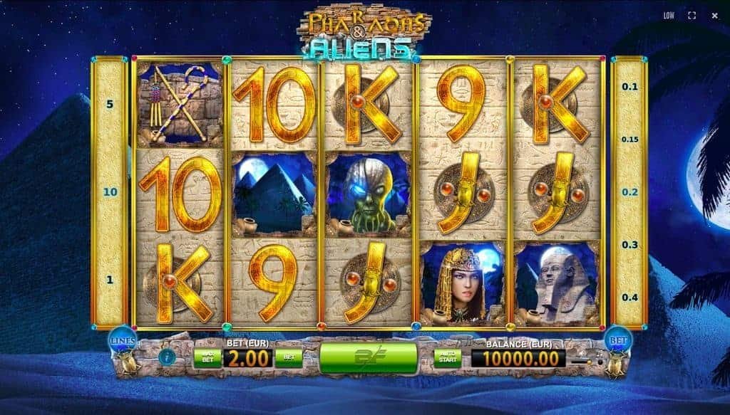 Pharaons and Aliens automat zdarma