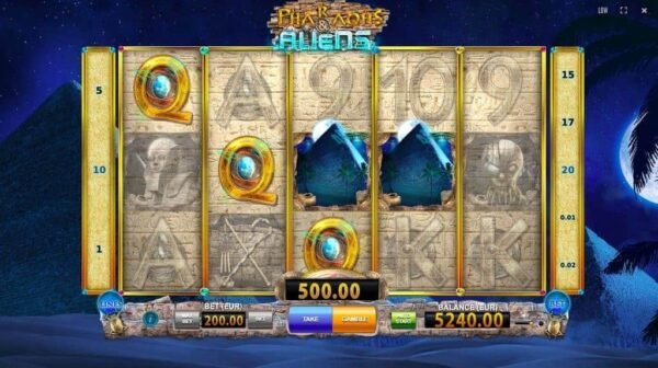 Pharaohs and Aliens automat