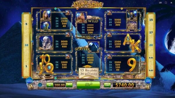 Pharaohs and Aliens automat