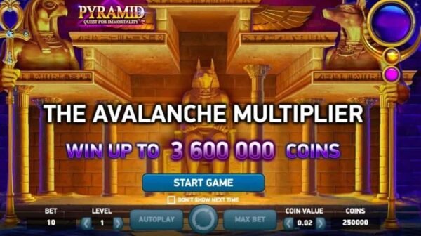 Pyramid Quest for Immortality automat zdarma