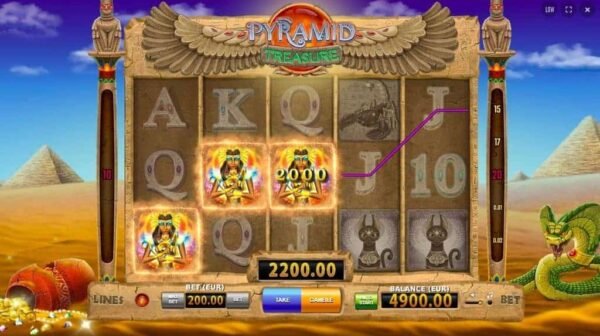 Pyramid Treasure automat