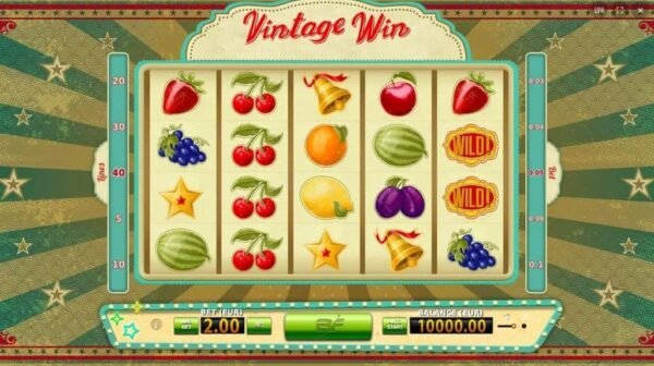 Vintage Win automat zdarma