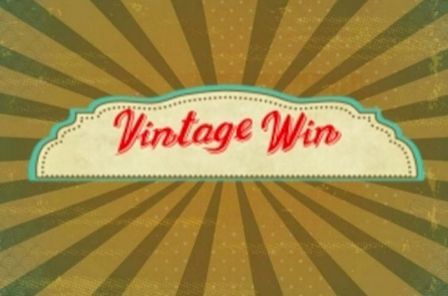 Vintage Win automat zdarma