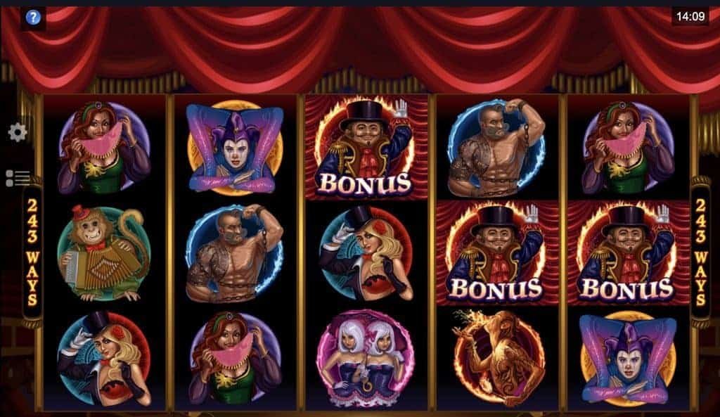 Twisted Circus automat zdarma