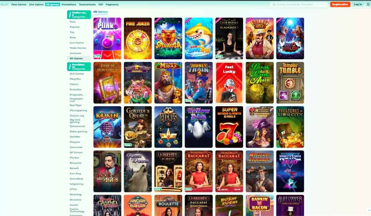 Neon54 casino recenze hry