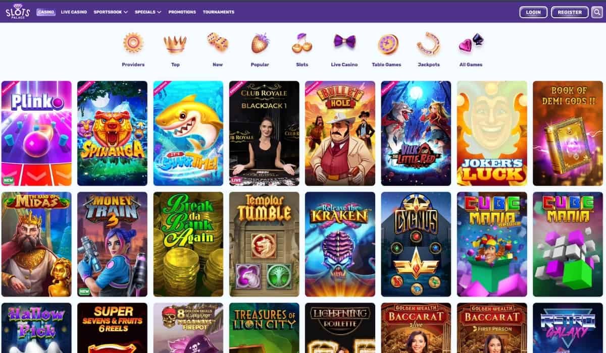 slotspalace casino recenze_hry