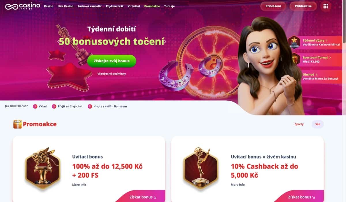 casino infinity recenze