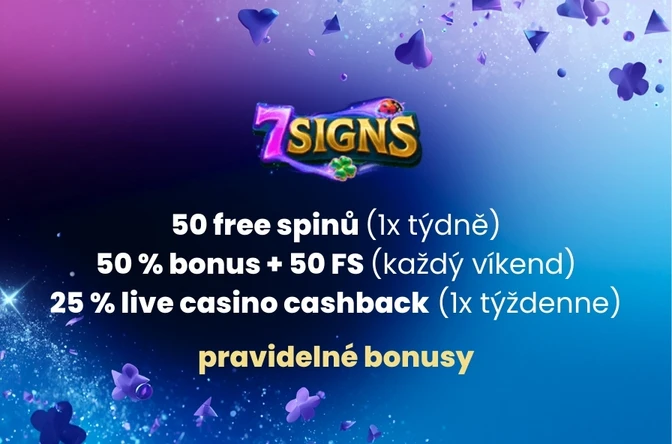 7signs casino bonusy