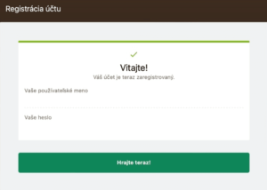 Casino Rewards prihlaseni - krok 6