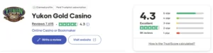 yukon gold casino recenze trustpilot